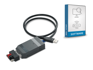 USB-Connector inkl. KNX-WAGO 243-211-Adapter (vergossen)