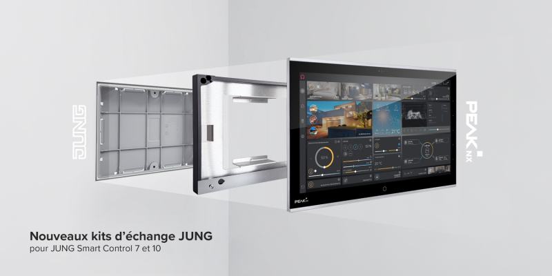 Comment des solutions pérennes pour les panneaux KNX JUNG existants ont vu le jour