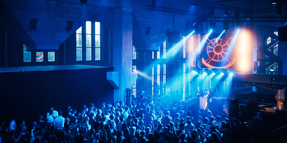 Événement dans les espaces Beletage et Atrium du Bergson Kunstkraftwerk