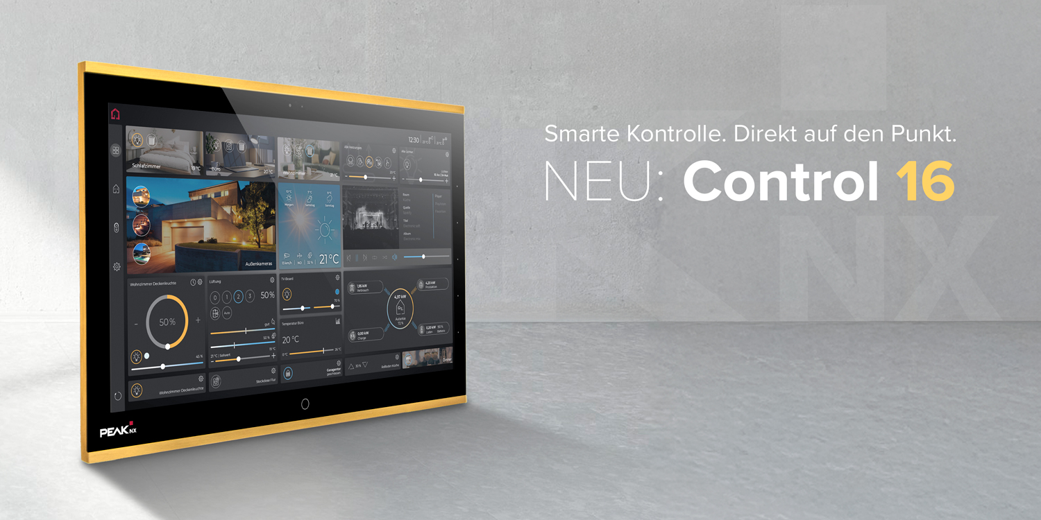 Wir stellen unsere neueste Inhouse-Entwicklung vor - das Control 16