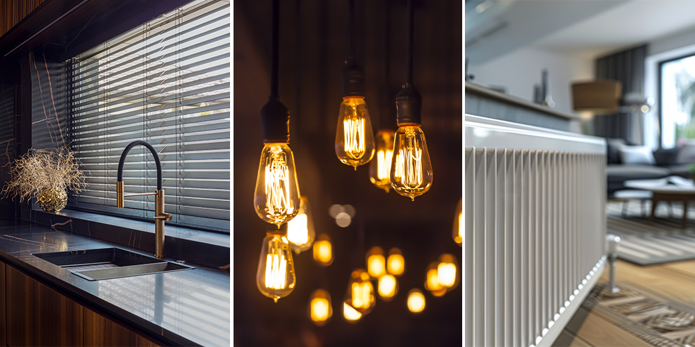 Beschattung, Beleuchtung und Heizungs-Steuerung im Smart Home
