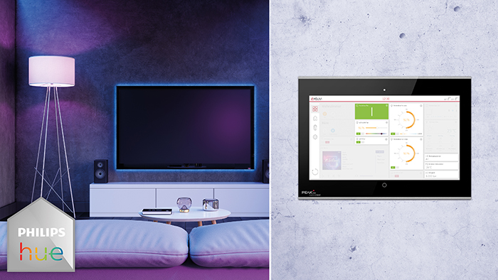 Wohlfühlatmosphäre mit Philips-Hue-Bridge