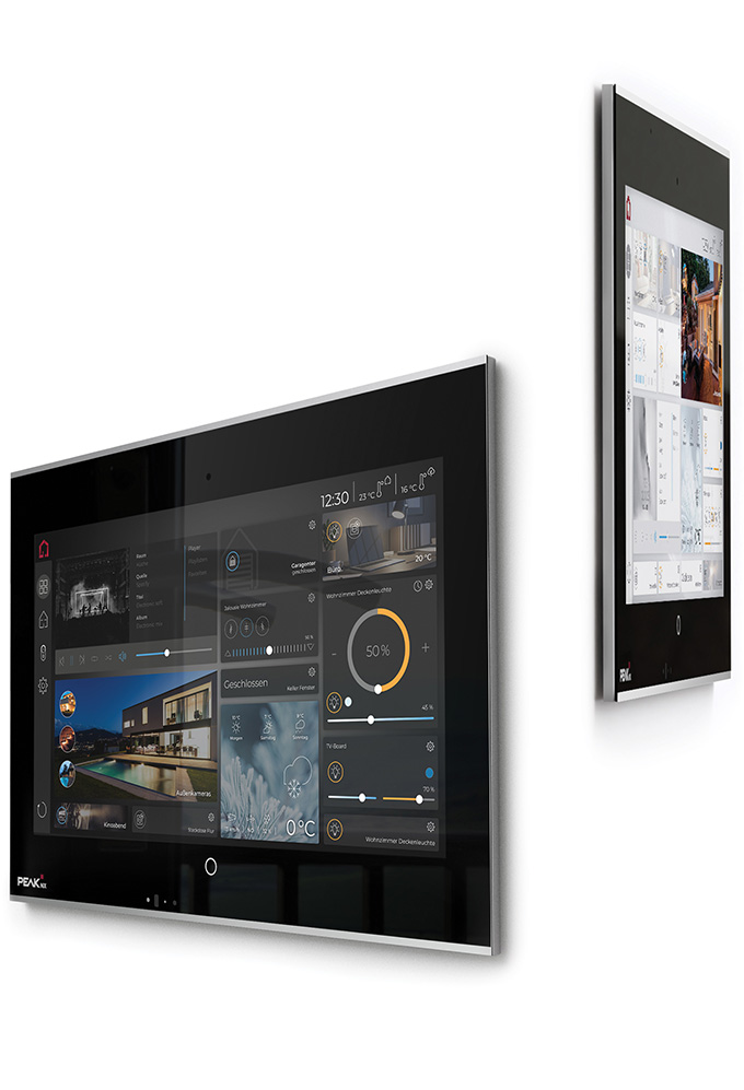 Das Control 12 KNX-Touch-Panel