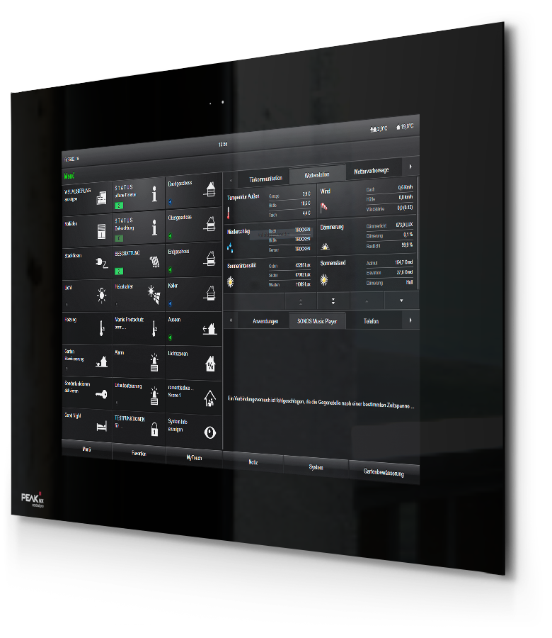 Controlpro mit Visualisierungssoftware