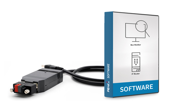The USB-Connector from PEAKnx
