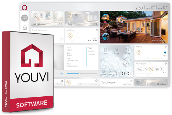 KNX visualization YOUVI