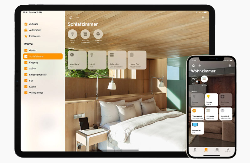 Steuerung mit Apple Home