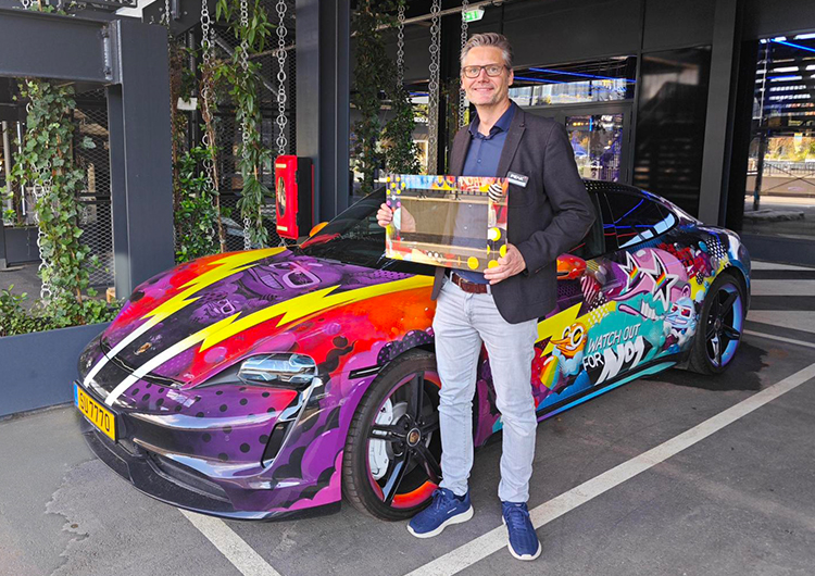 Porsche Sumo mit Controlpro bunt