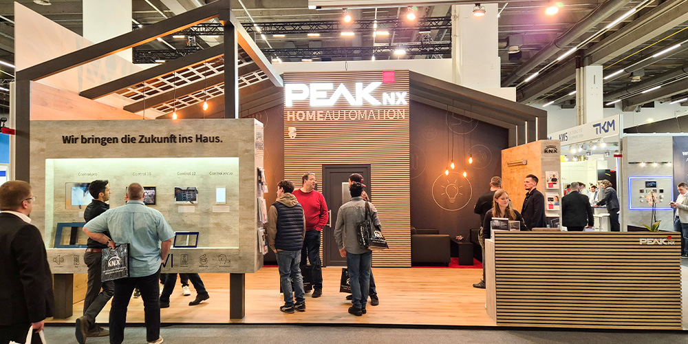 PEAKnx au salon Light + Building 2024