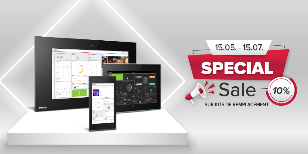 PEAKnx Special Sale : 10 % de réduction sur tous les kits de remplacement 