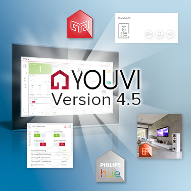 Congratulations to the winner of our touch panel Controlmicro. YOUVI update 4.5