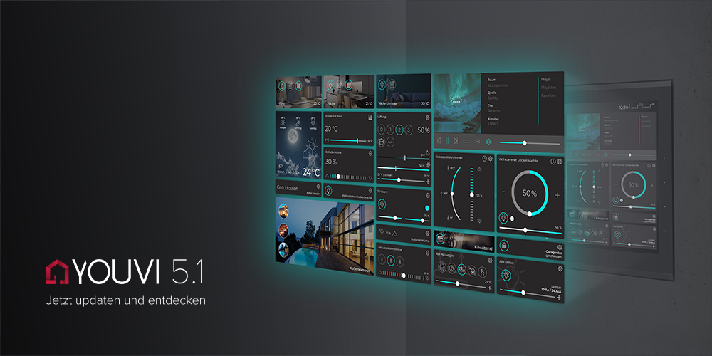 YOUVI 5.1 - neue Funktionen für Visualisierung und Projektkonfiguration