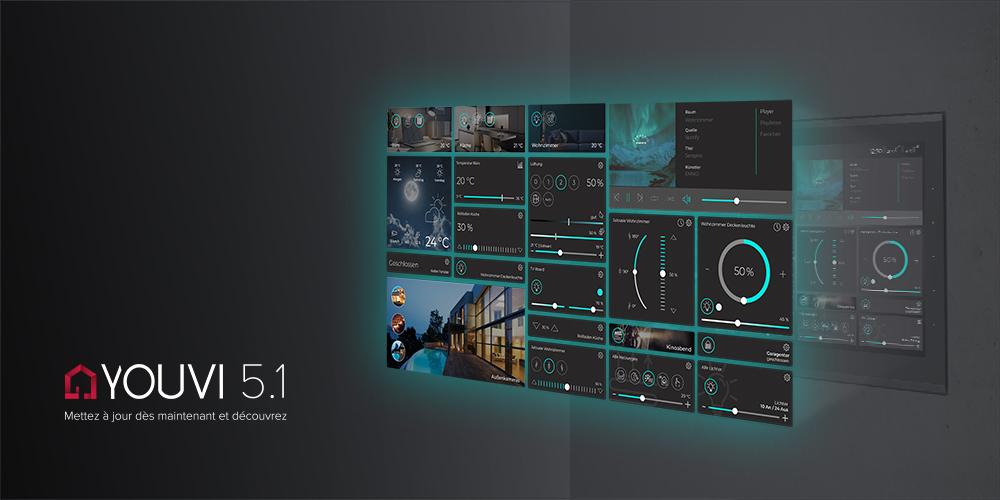 YOUVI 5.1 – nouvelles fonctionnalités pour la visualisation et la configuration de projets