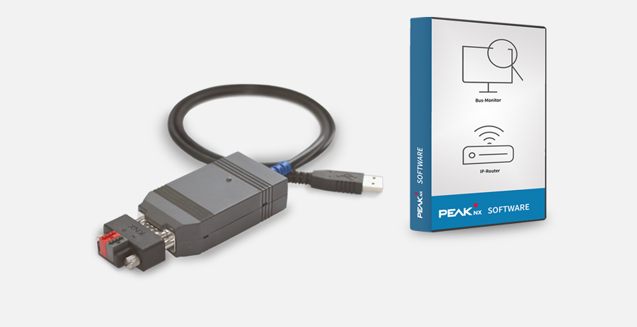 USB-Connector for a fast and easy bus communication