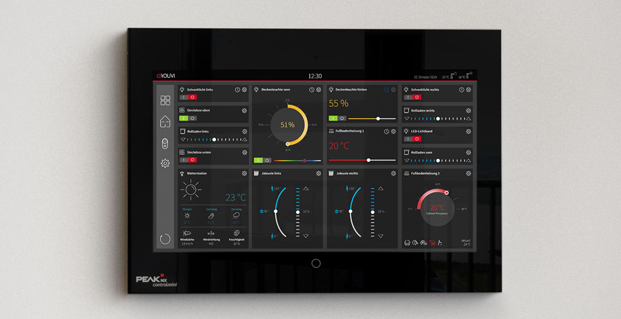  KNX Visualization YOUVI gets new functions