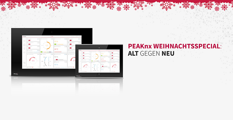 Altes KNX Touch Panel gegen eines von PEAKnx eintauschen und profitieren