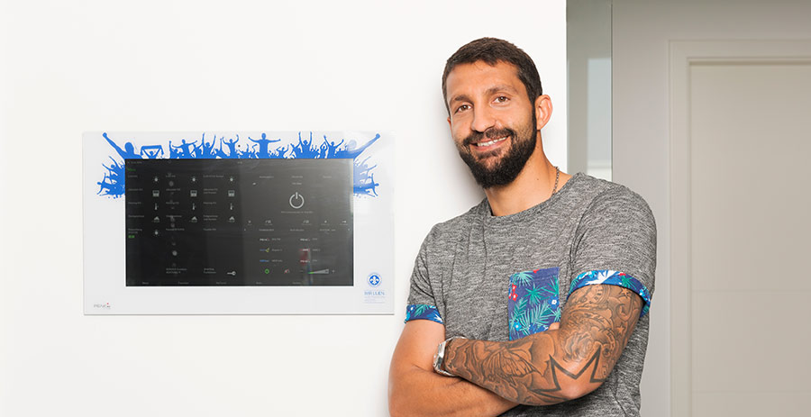 SV Darmstadt 98 Kapitän Aytaç Sulu realisiert Smart Home mit Technologie von PEAKnx