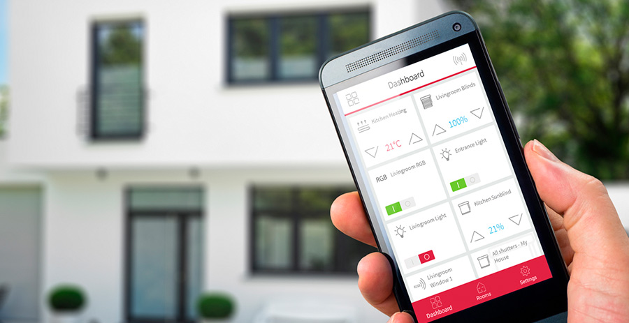 PEAKnx präsentiert YOUVI Smart Home App