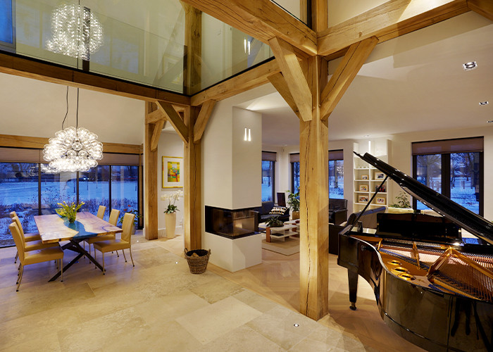 Zentrale Steuereinheit im Wohnhaus
