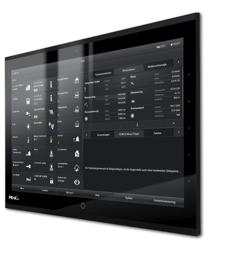 Control 16 mit Visualisierungssoftware