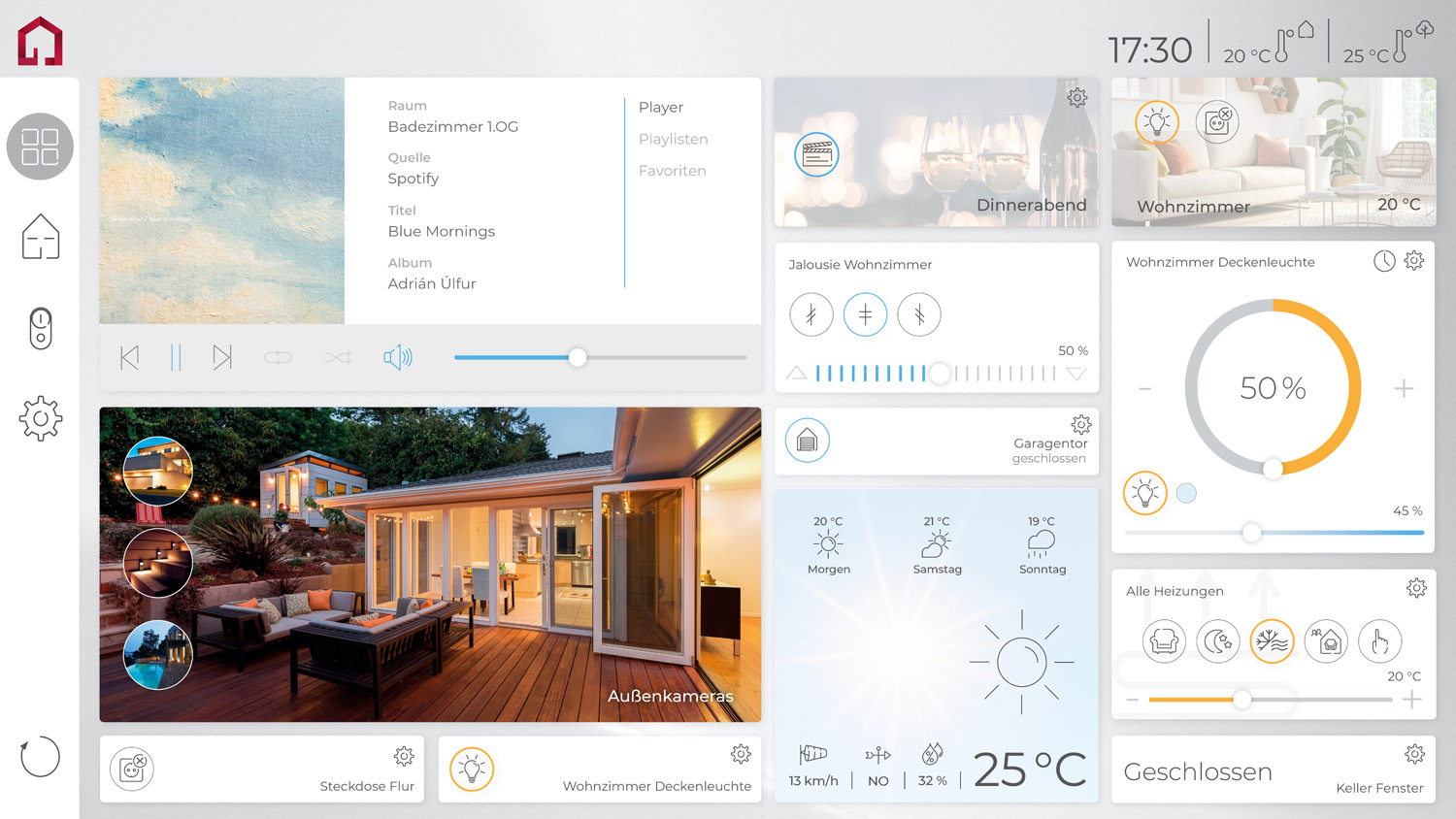 Einfamilienhaus – Light Mode