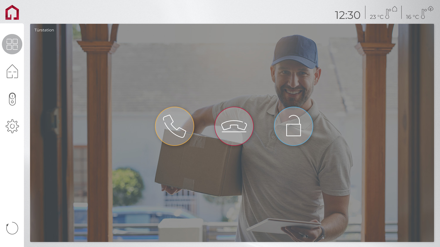 Türstation – Light Mode