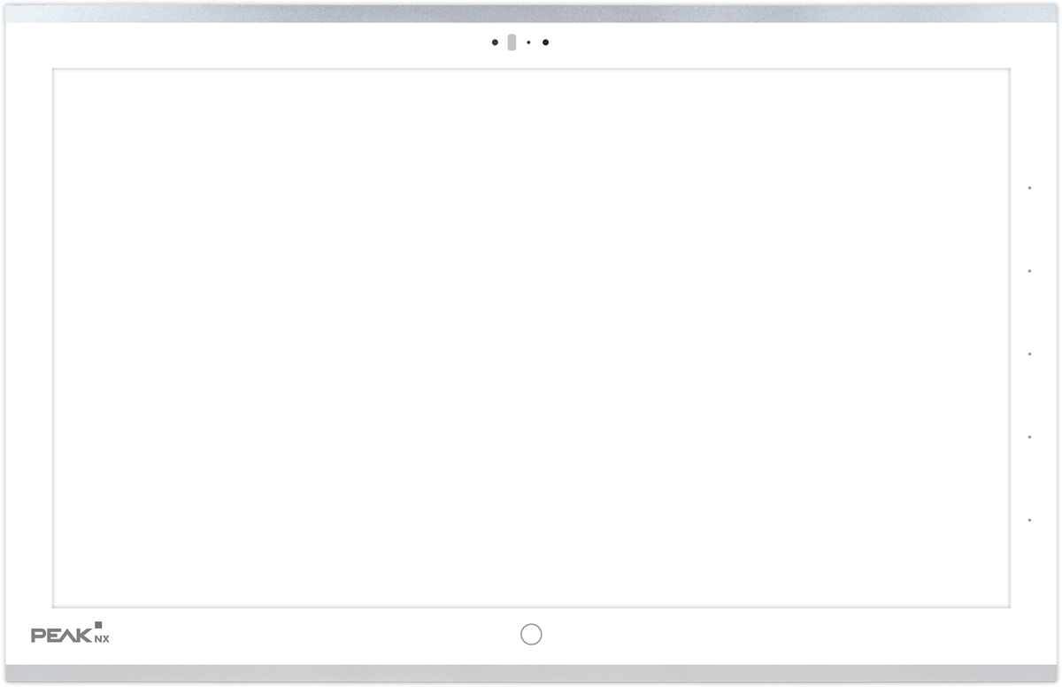 Cadre d'écran tactile PEAKnx