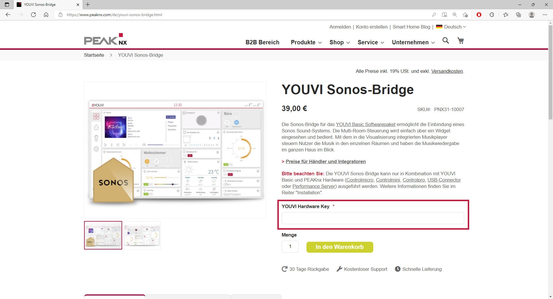 YOUVI Modul Installation Schritt 3