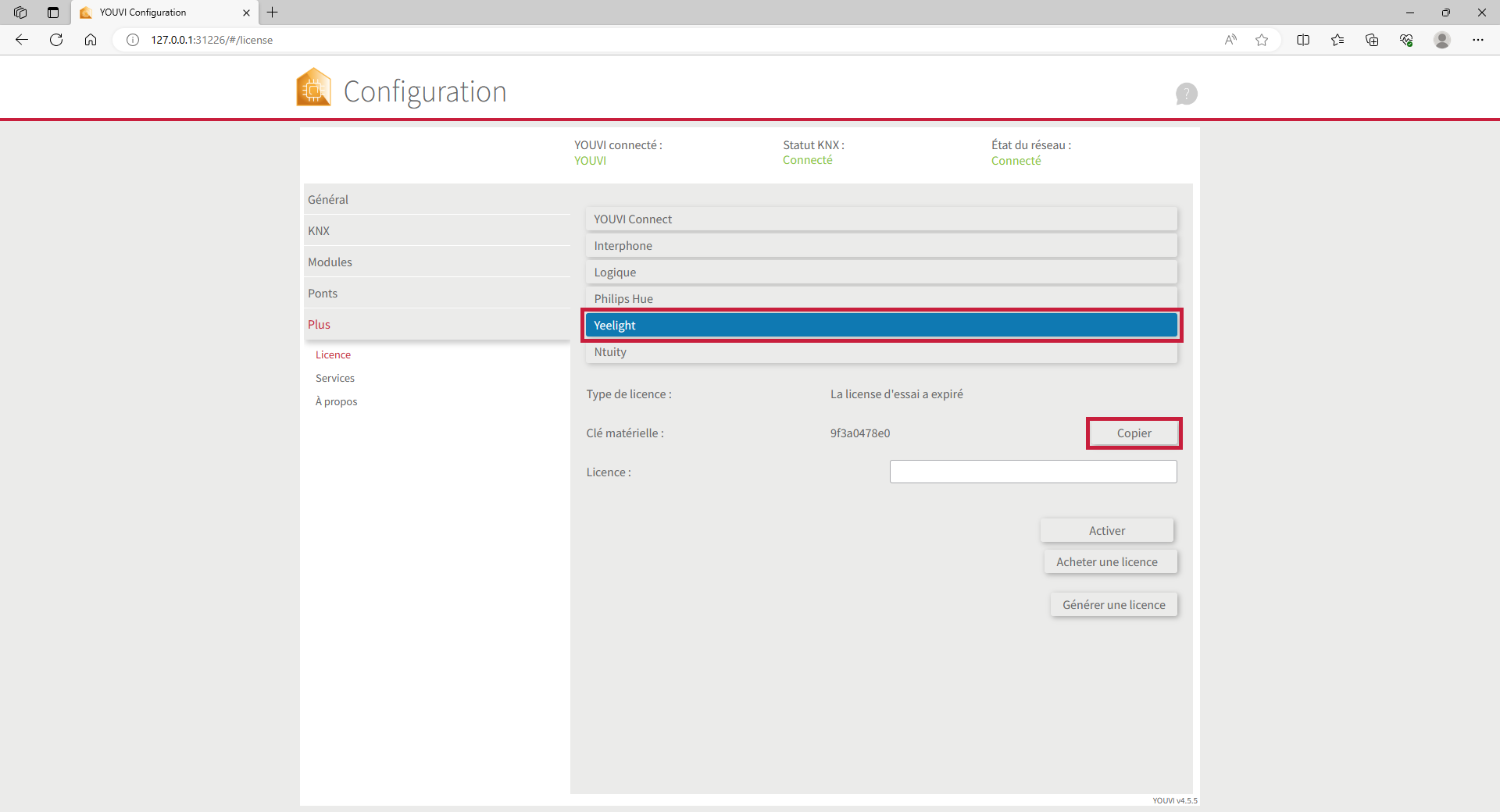 YOUVI Modul Installation Schritt 2