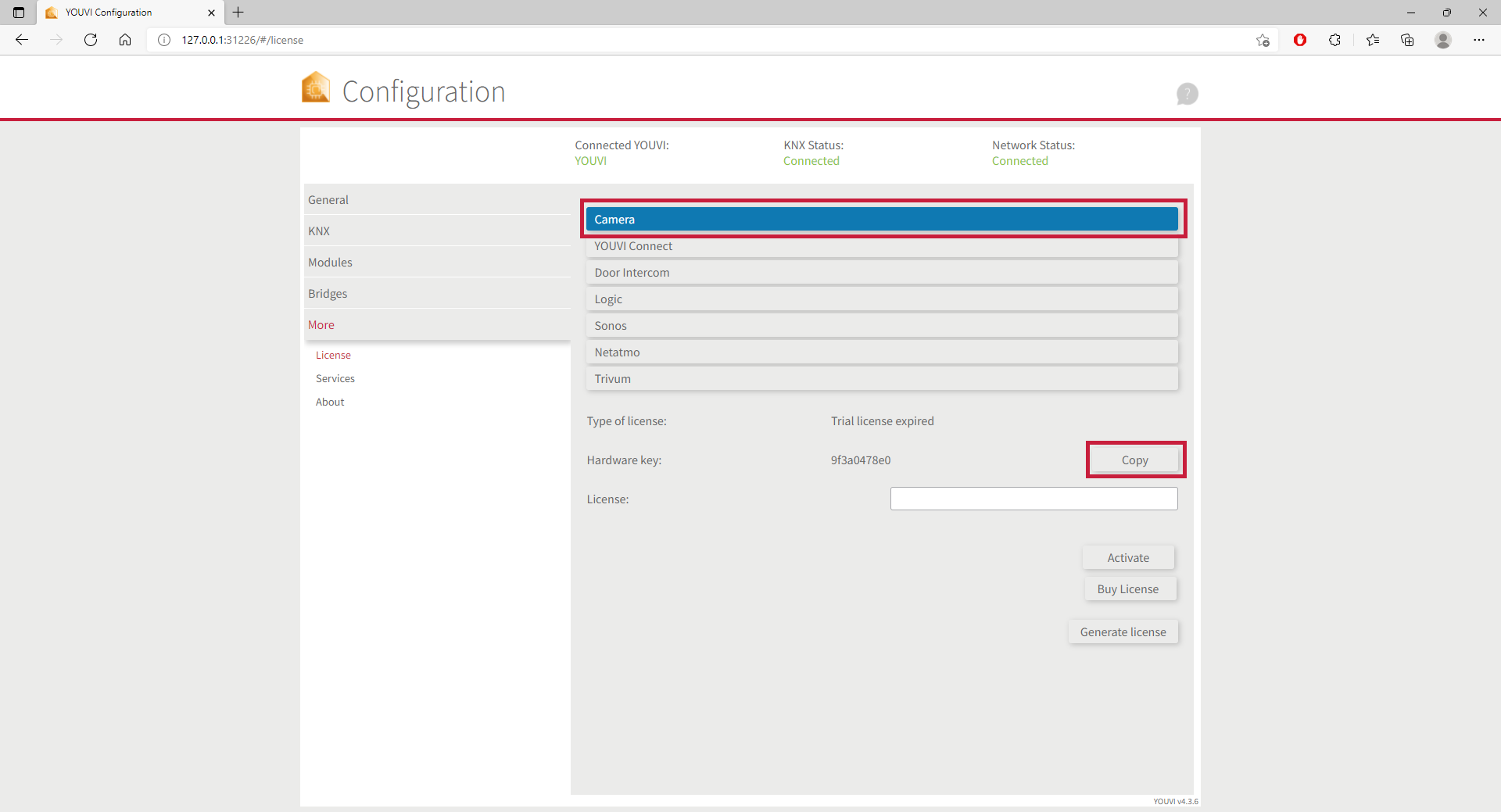 YOUVI Modul Installation Step 2