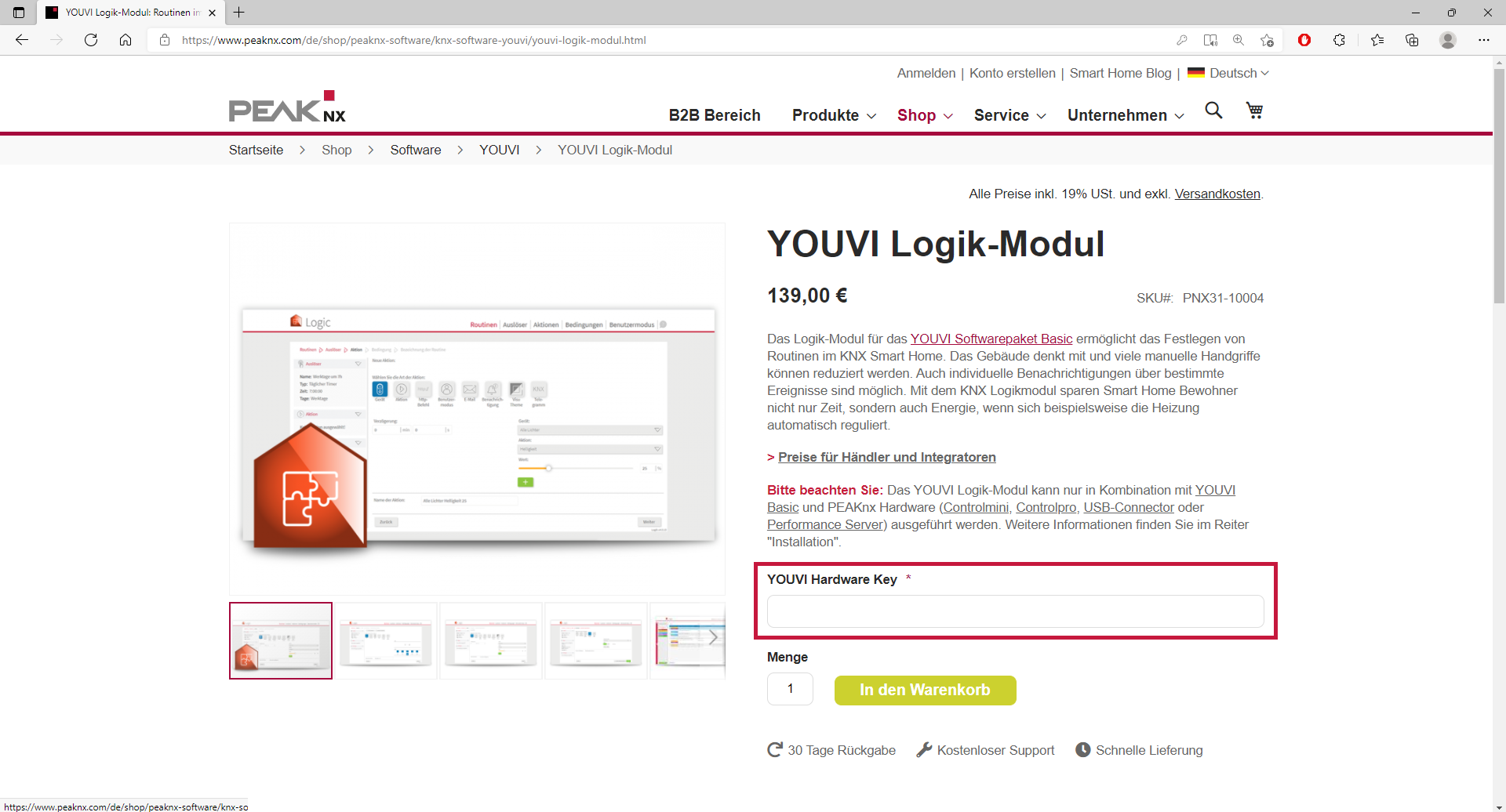 YOUVI Modul Installation Schritt 3