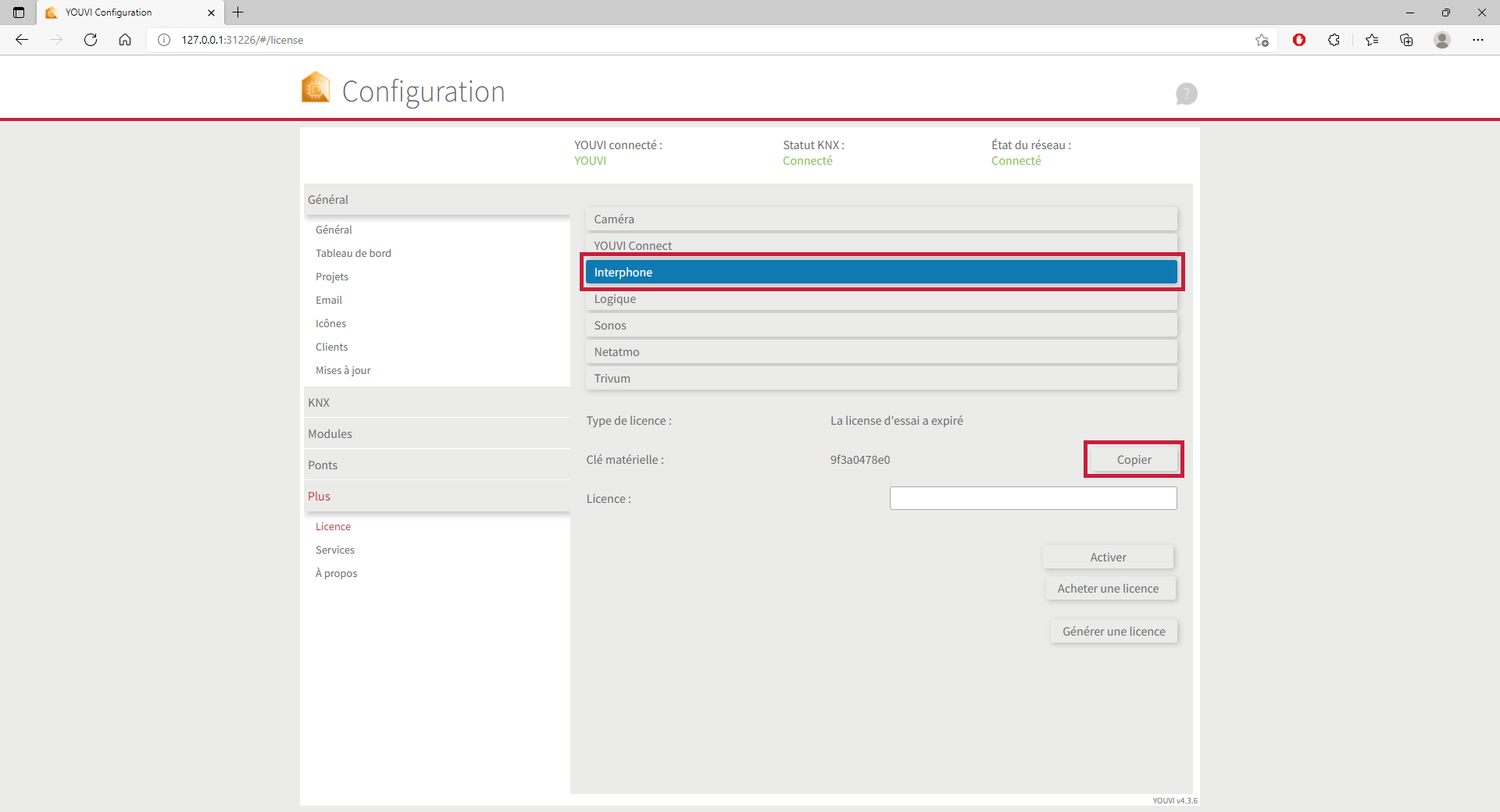 YOUVI Modul Installation Schritt 2